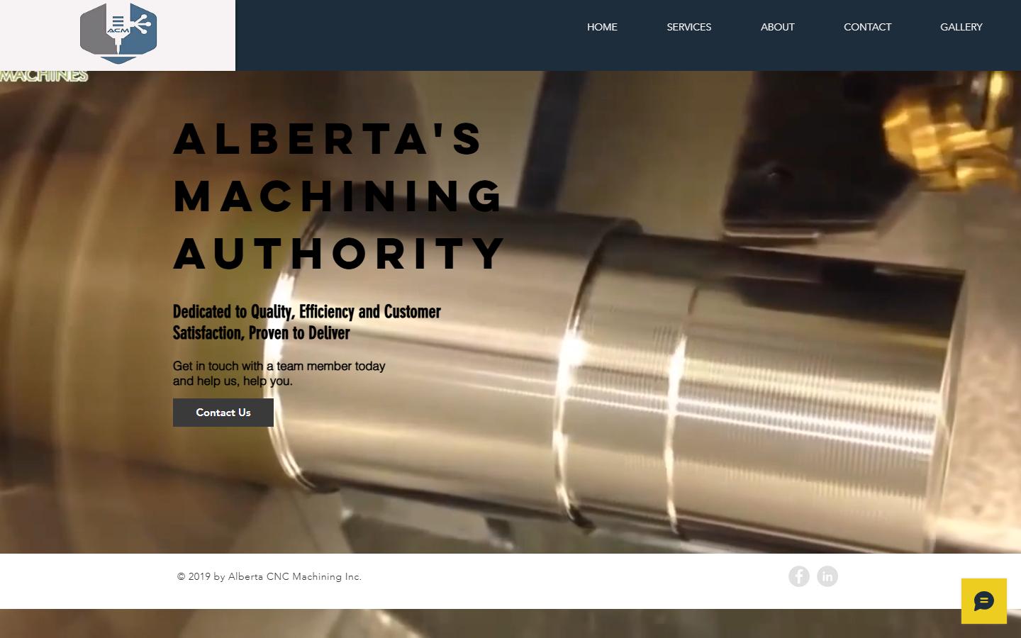 Alberta CNC Machining Inc. homepage, CNC machining in Calgary, AB