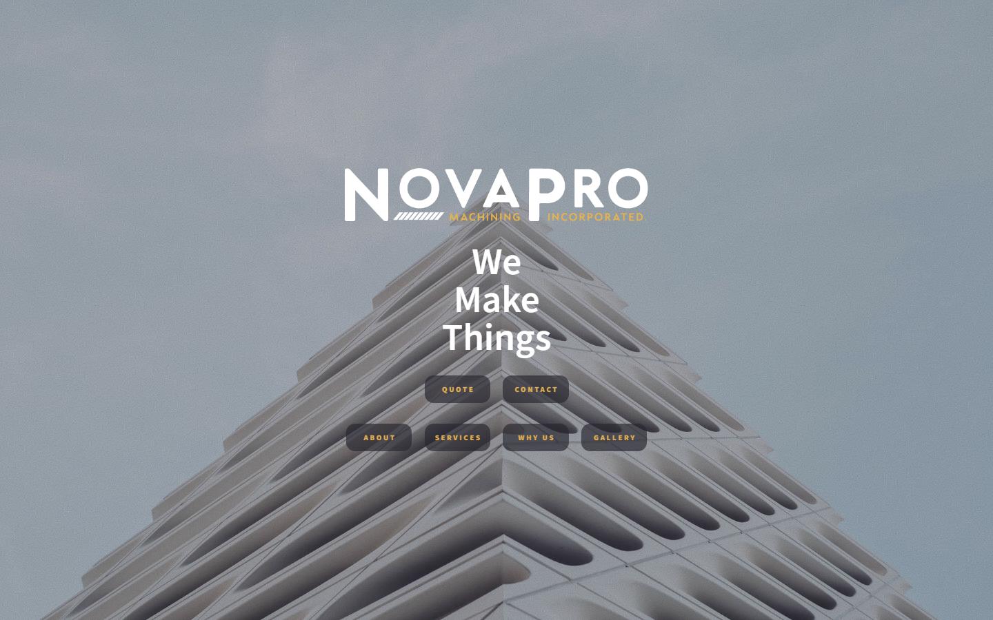 NovaPro Machining Inc. homepage, CNC machining in Calgary, AB