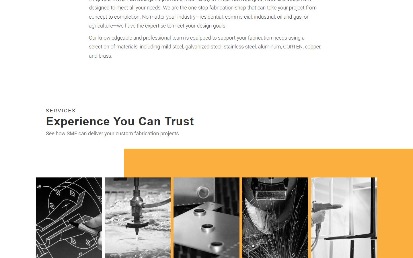 Special Metal Fabricating homepage, CNC machining in Edmonton, AB