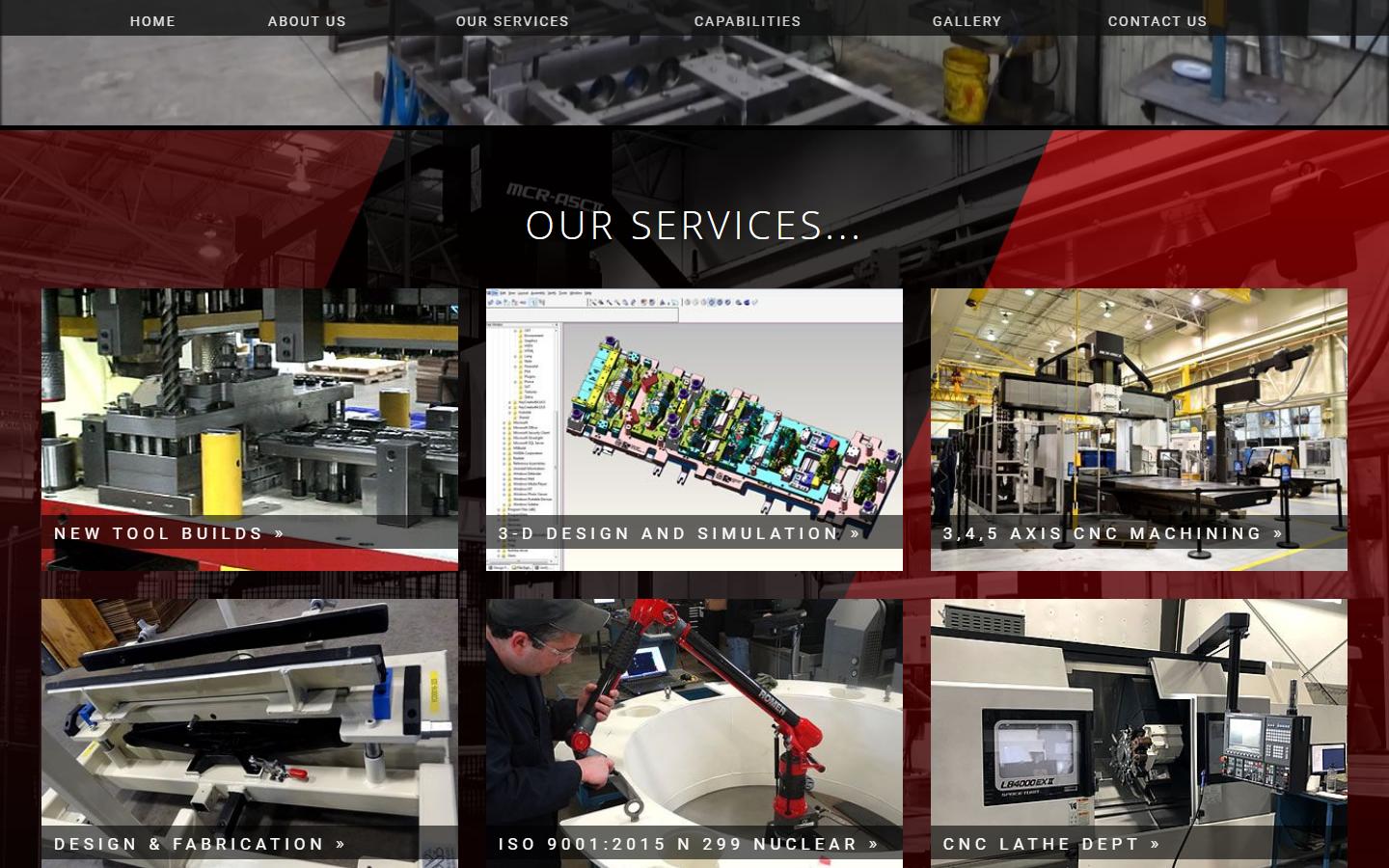 XL Tool Inc. homepage, CNC machining in Kitchener, ON