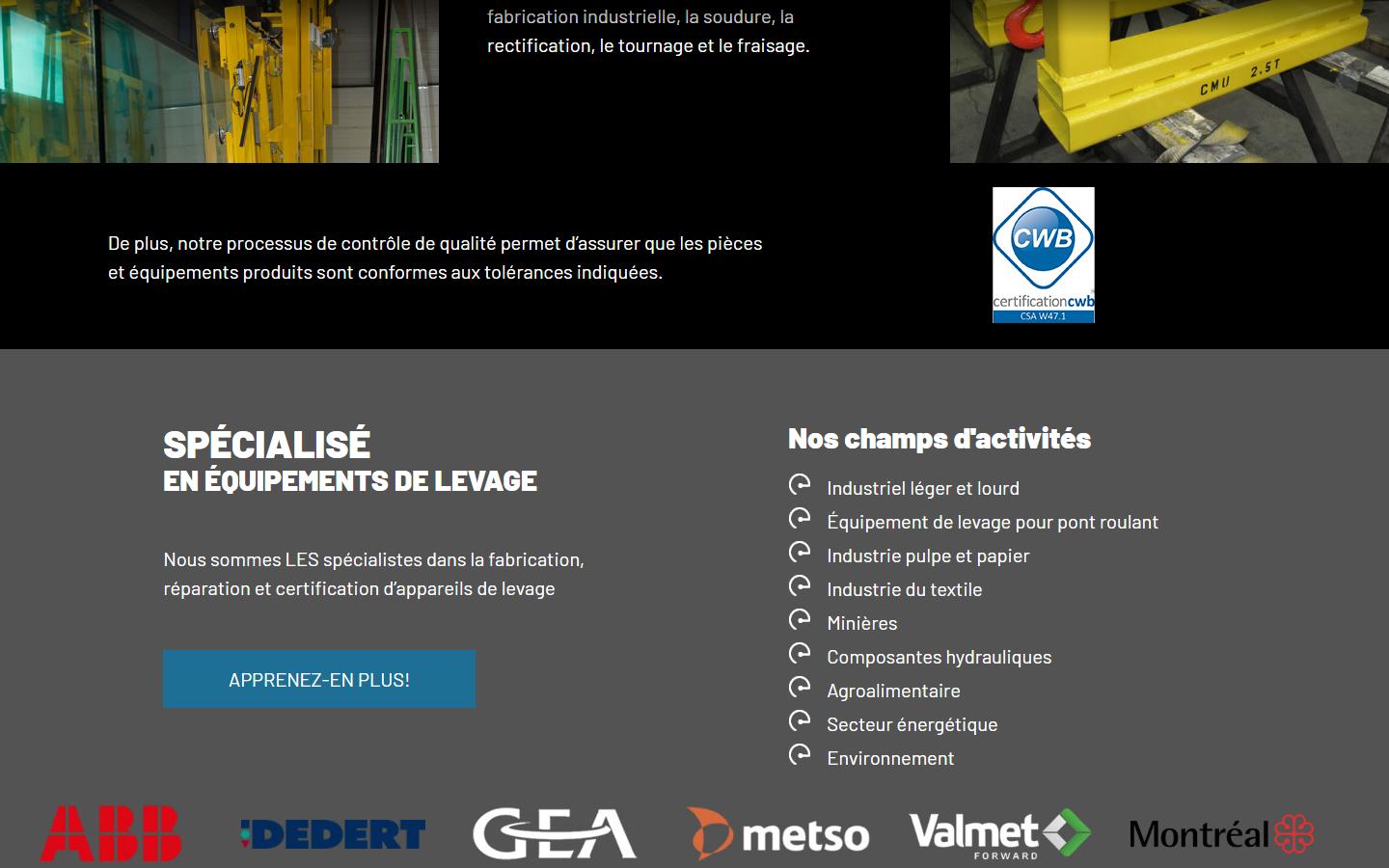 Innova Inc. homepage, CNC machining in Montreal, QC